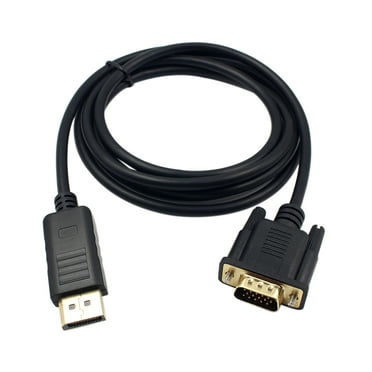 Computer Cables Yoton Hot DisplayPort to VGA Cable 6 Feet - DP to VGA Cable Cable Length: Other 